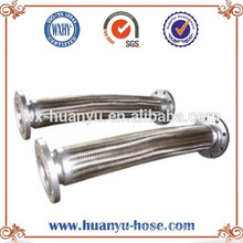 304 Stainless Steel Corrugated Braided Metal Flexible Hose Factory